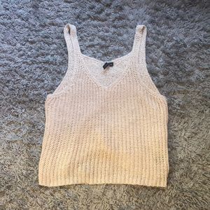 Knitted tank top